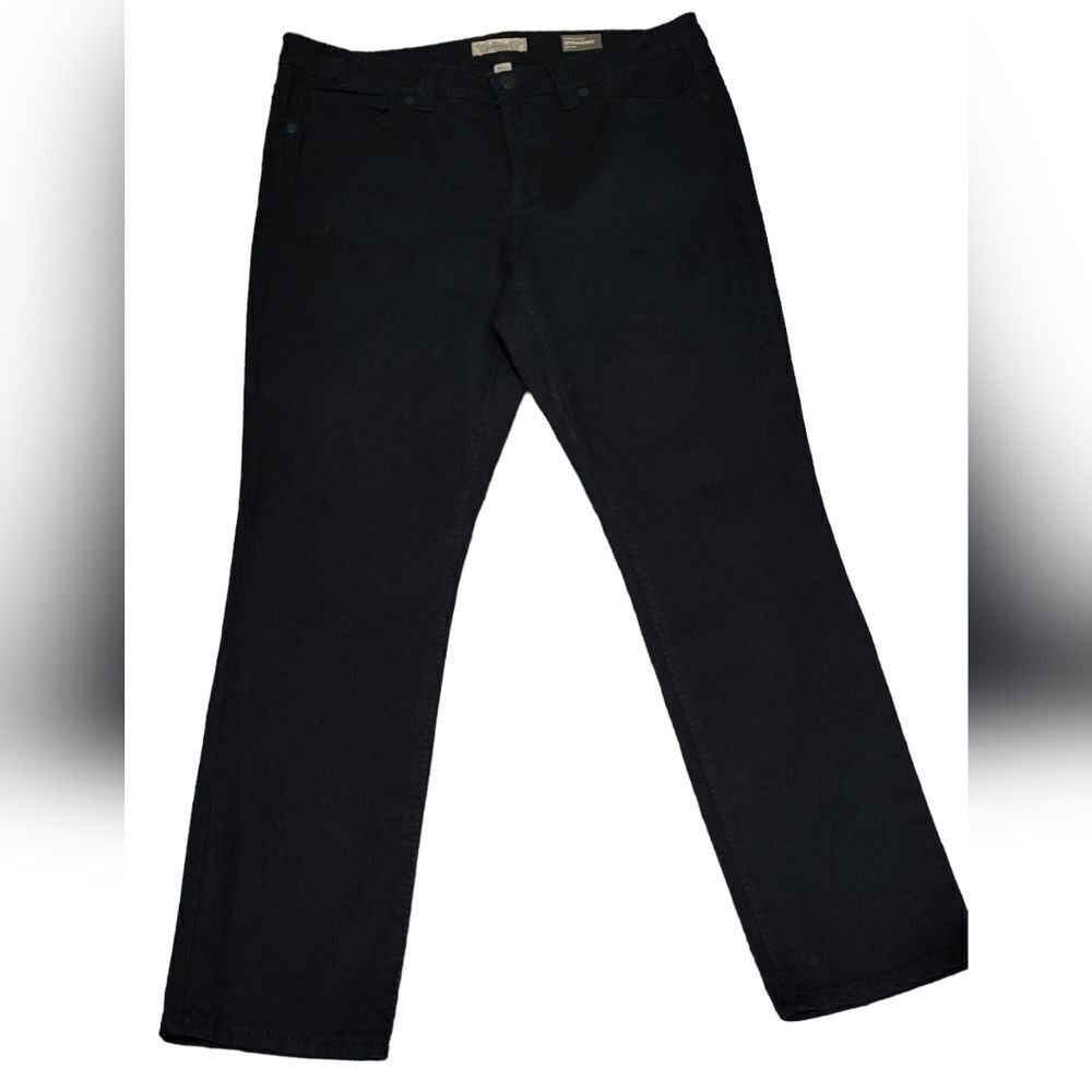 Nine West Black Jeans Bedazzled Pockets 14